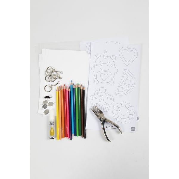 Produktbild: Creativ Company DIY Sets Plastikschrumpffolie Kreativ Mix Plastikschrumpfplatten, Accessoires, Kreativ Box