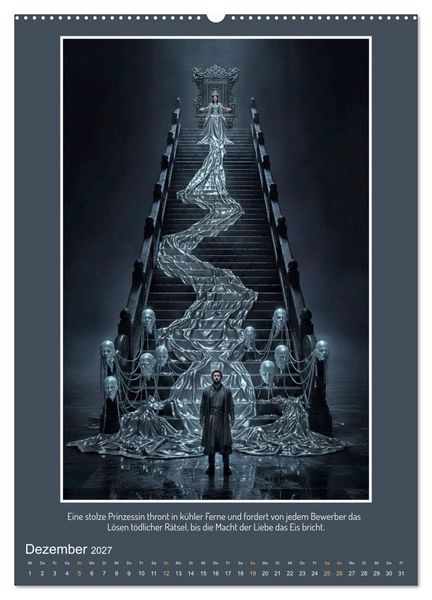 Produktbild: Fantastische Szenen aus gro&szlig;en Opern (Wandkalender 2027 DIN A2 hoch), CALVENDO Monatskalender