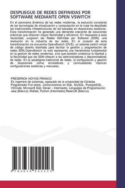 Produktbild: DESPLIEGUE DE REDES DEFINIDAS POR SOFTWARE MEDIANTE OPEN VSWITCH