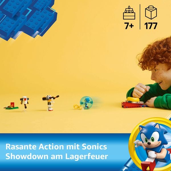Produktbild: LEGO Sonic the Hedgehog Sonics Showdown am Lagerfeuer, Spielzeug 77001