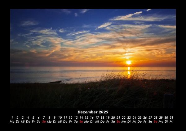 Produktbild: Seeblick 2025 Fotokalender DIN A3