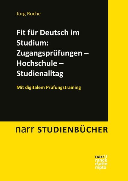 Produktbild: Fit f&uuml;r Deutsch im Studium: Zugangspr&uuml;fungen - Hochschule - Studienalltag