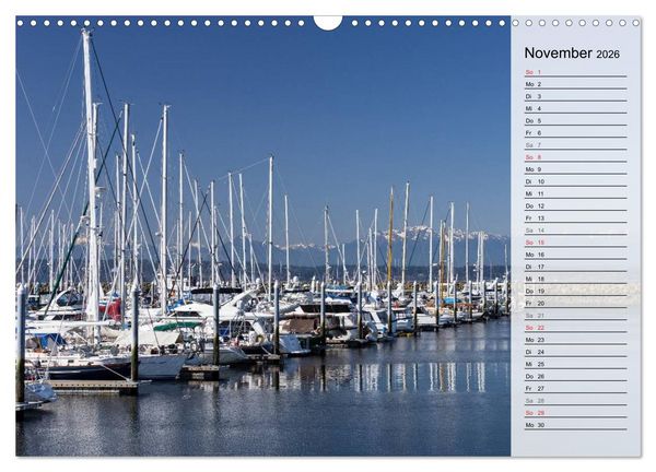 Produktbild: Eine Reise nach Seattle (Wandkalender 2026 DIN A3 quer), CALVENDO Monatskalender