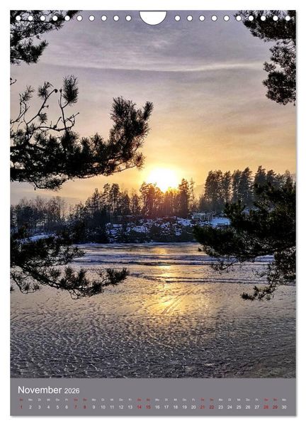 Produktbild: Schweden - Wandern in V&auml;sterg&ouml;tland (Wandkalender 2026 DIN A4 hoch), CALVENDO Monatskalender