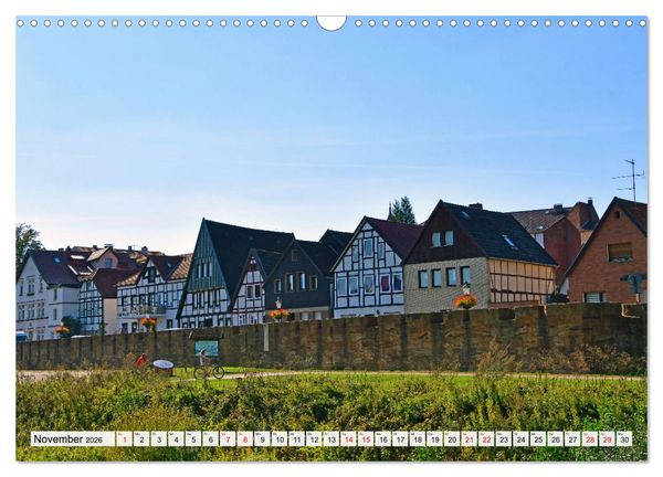 Produktbild: Die alte Stadt MINDEN (Wandkalender 2026 DIN A3 quer), CALVENDO Monatskalender