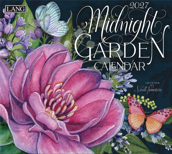 Produktbild: Midnight Garden 2027 Wall Calendar