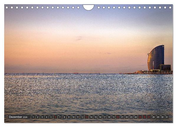 Produktbild: Metropole Barcelona (Wandkalender 2026 DIN A4 quer), CALVENDO Monatskalender