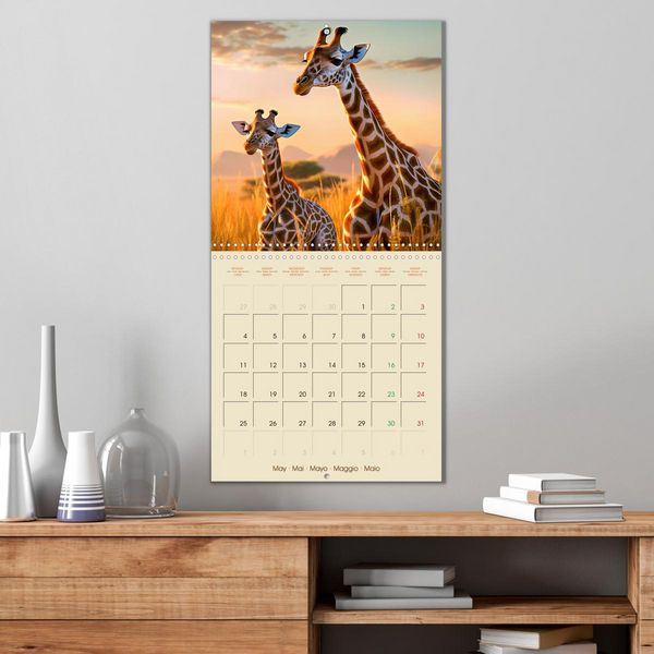 Produktbild: Let's go on Safari - Animal babies in Africa (Wall Calendar 2026 12 &times; 12 Inch) CALVENDO 12 Month Wall Calendar