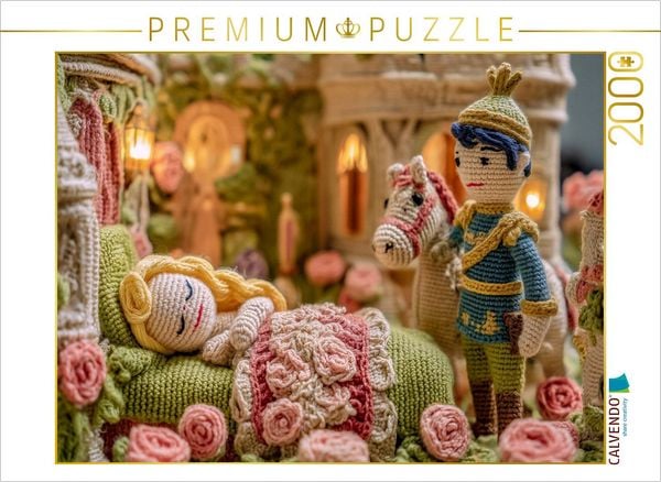 CALVENDO Puzzle Dornröschen | 2000 Teile Lege-Größe 90x67cm Foto-Puzzle für glückliche Stunden