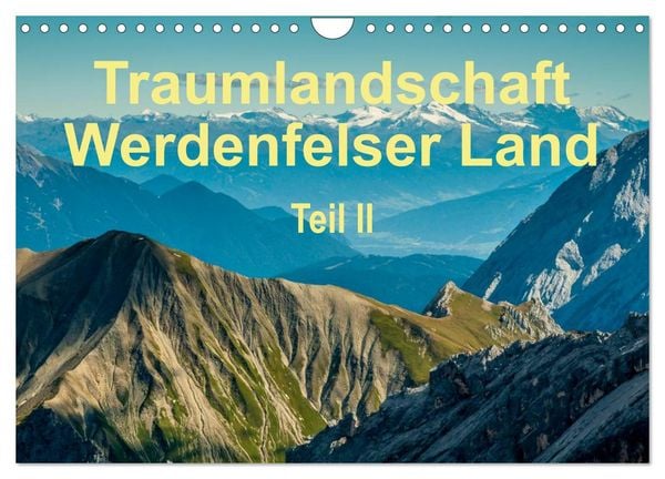 Produktbild: Traumlandschaft Werdenfelser Land - Teil II (Wandkalender 2026 DIN A4 quer), CALVENDO Monatskalender