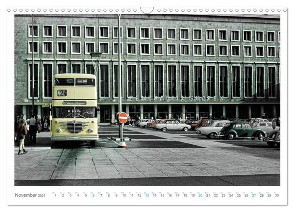 Produktbild: Berlin - Vintage Views (Wall Calendar 2027 DIN A3 landscape), CALVENDO 12 Month Wall Calendar