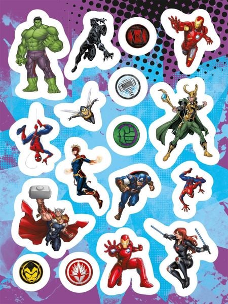Produktbild: MARVEL: Stickerspa&szlig;