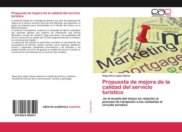 Produktbild: Propuesta de mejora de la calidad del servicio turistico