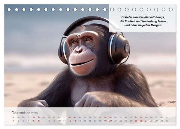 Produktbild: Endlich erfolgreich geschieden (Tischkalender 2026 DIN A5 quer), CALVENDO Monatskalender