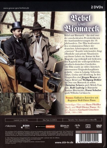 Produktbild: Bebel und Bismarck - Gro&szlig;e Geschichten 65 [2 DVDs]
