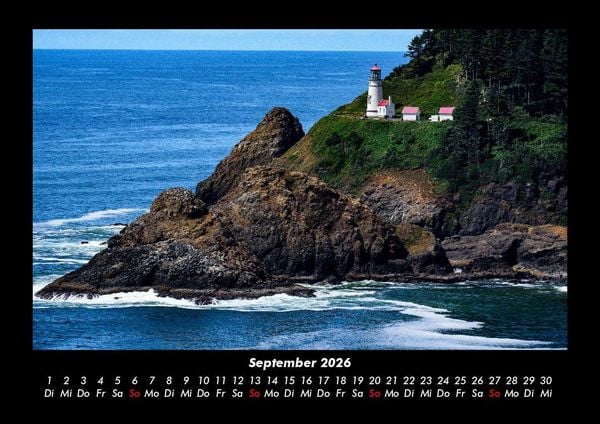 Produktbild: Landschaftskalender 2026 Fotokalender DIN A3