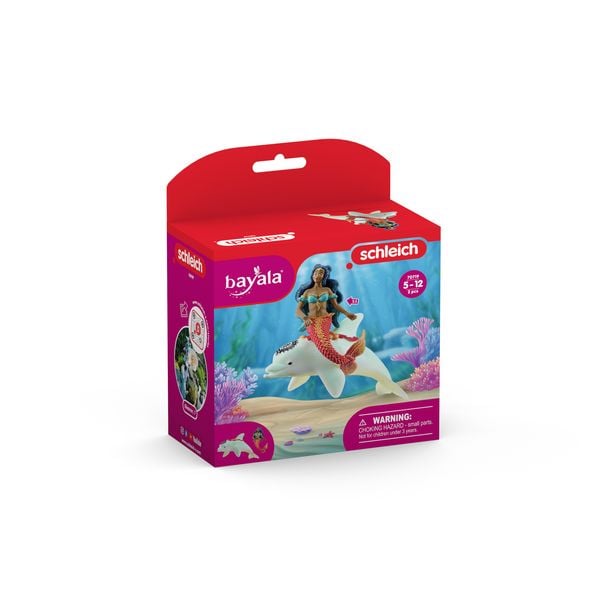 schleich 70719 - Bayala, Isabelle auf Delphin, Spielset