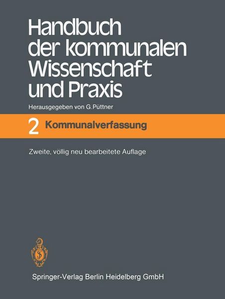 Produktbild: Handbuch der kommunalen Wissenschaft und Praxis