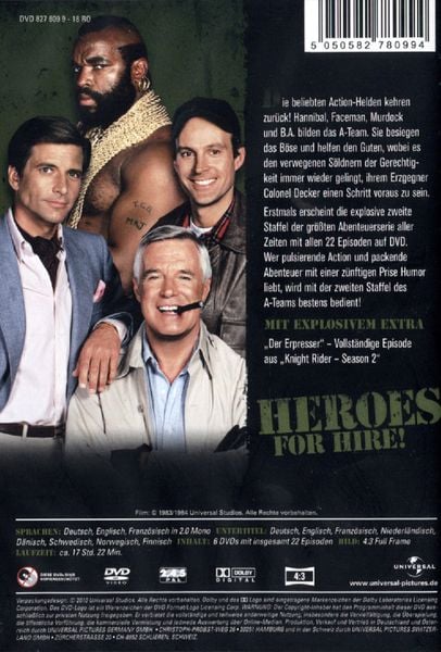 Produktbild: A-Team - Season 2 - Drafting Box [6 DVDs]