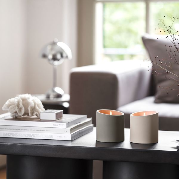 NewMoon Home Duftkerze beige Energy
