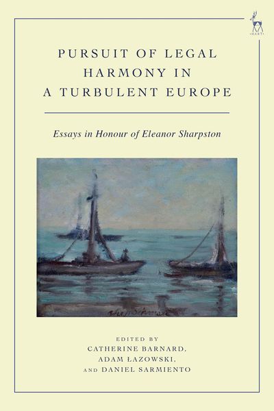 Produktbild: Pursuit of Legal Harmony in a Turbulent Europe