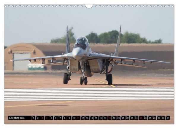 Produktbild: Augenblicke in der Luft: MiG-29 Fulcrum (Wandkalender 2026 DIN A3 quer), CALVENDO Monatskalender