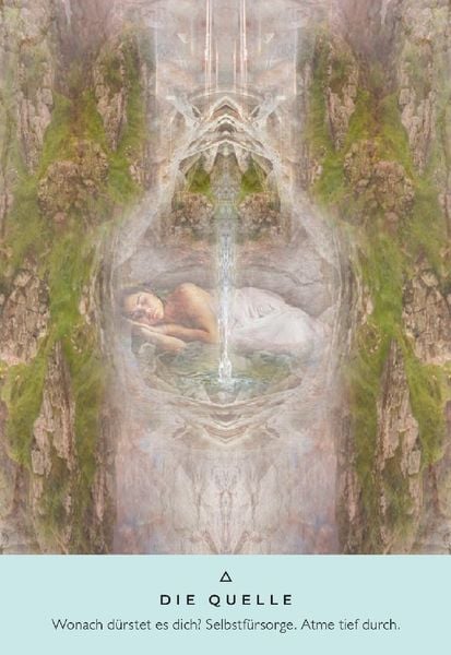 Produktbild: Healing Waters Orakel - 44 Karten mit Botschaften und Anleitungen