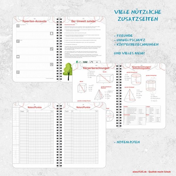 Gymnasial-, Schul- und Studienplaner 2025/2026