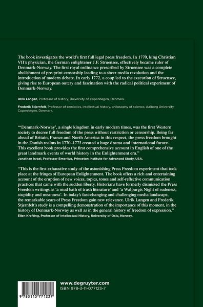Produktbild: The World's First Full Press Freedom