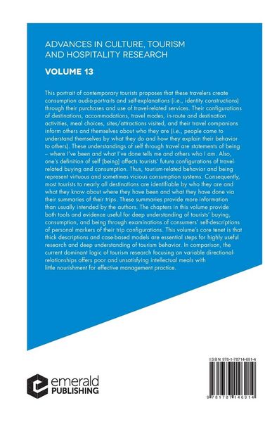 Produktbild: Consumer Behavior in Tourism and Hospitality Research