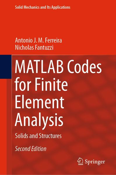 Produktbild: MATLAB Codes for Finite Element Analysis