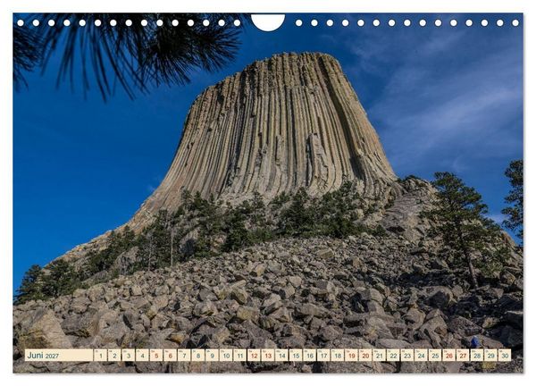 Produktbild: Wyoming, South Dakota Colorado (Wandkalender 2027 DIN A4 quer), CALVENDO Monatskalender