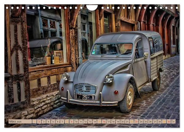 Produktbild: Citro&euml;n 2CV - die Ente (Wandkalender 2025 DIN A4 quer), CALVENDO Monatskalender