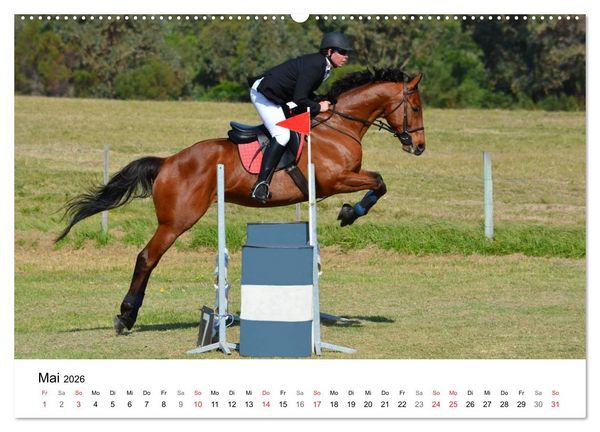 Produktbild: Vielseitigkeitsreiten (Wandkalender 2026 DIN A2 quer), CALVENDO Monatskalender