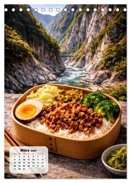 Produktbild: Taiwan &ndash; Eine Schlemmerreise durchs Land der Nachtm&auml;rkte (Tischkalender 2027 DIN A5 hoch), CALVENDO Monatskalender