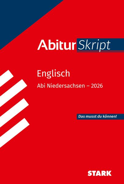 Produktbild: STARK Englisch - AbiturSkript Niedersachsen 2026