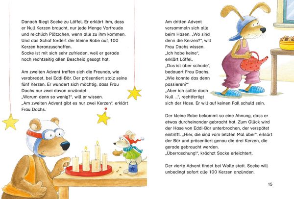 Produktbild: Der kleine Rabe Socke: Alles weihnachtet mit dem kleinen Raben Socke
