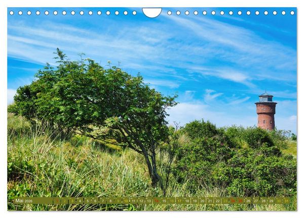 Produktbild: Borkum Ansichten (Wandkalender 2026 DIN A4 quer), CALVENDO Monatskalender