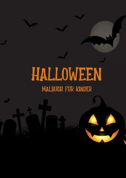 Produktbild: Halloween Malbuch f&uuml;r Kinder