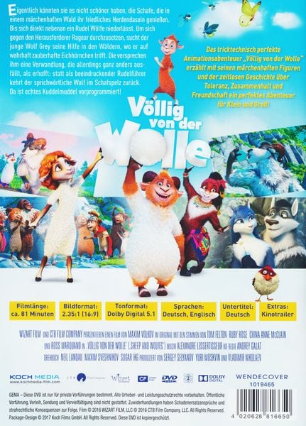 Produktbild: V&ouml;llig von der Wolle - Ein m&auml;&auml;&auml;hrchenhaftes Kuddelmuddel