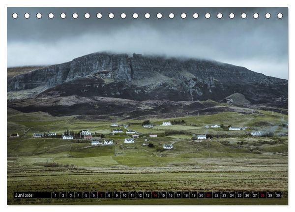 Produktbild: Isle of Skye - so sch&ouml;n kann schlechtes Wetter sein (Tischkalender 2026 DIN A5 quer), CALVENDO Monatskalender