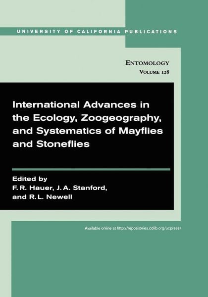 Produktbild: International Advances in the Ecology, Zoogeography, and Systematics of Mayflies and Stoneflies