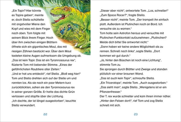 Produktbild: Der kleine Major Tom. Band 19. Die Dinos greifen an!