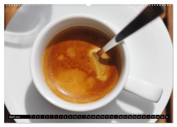 Produktbild: Espressozeit (Wandkalender 2026 DIN A2 quer), CALVENDO Monatskalender