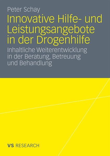 Produktbild: Innovative Hilfe- und Leistungsangebote in der Drogenhilfe
