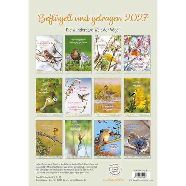 Produktbild: Befl&uuml;gelt und getragen 2027
