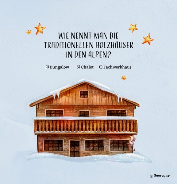 Produktbild: Zettel-Adventskalender &ndash; Aufregende Winterferien in den Bergen