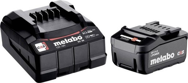 Produktbild: Metabo 685192000 Werkzeug-Akku und Ladeger&auml;t 18V 4Ah Lithium