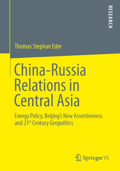 Produktbild: China-Russia Relations in Central Asia