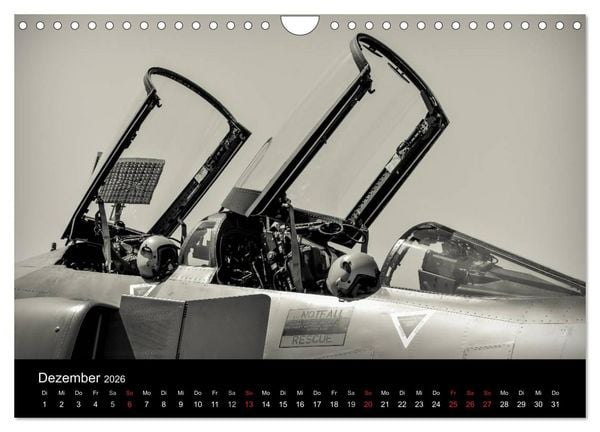 Produktbild: Phantoms bei der Luftwaffe (Wandkalender 2026 DIN A4 quer), CALVENDO Monatskalender